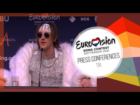 PRESS CONFERENCES ► TIX (Norway Eurovision 2021)