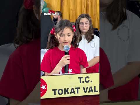 TOKAT’TA 23 NİSAN COŞKUSU VE DUYGU DOLU ANLAR BİR ARADA YAŞANDI
