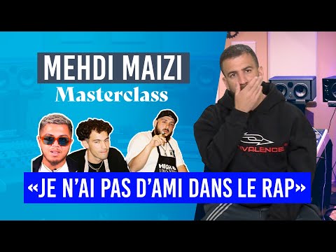 Mehdi Maïzi fait sa masterclass : "Je n'ai pas d'ami dans le rap"