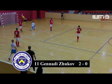 SILLAMAE ESN TV 9.02.2019 НАРЕЗКА ГОЛОВ FC NPM SILMET VS TARTU MAKSIMUM