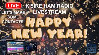 🎉🔴 KI5IRE Ham Radio NYE LIVE – Hanging Out & Making Contacts on New Year’s Eve! 📡🥂
