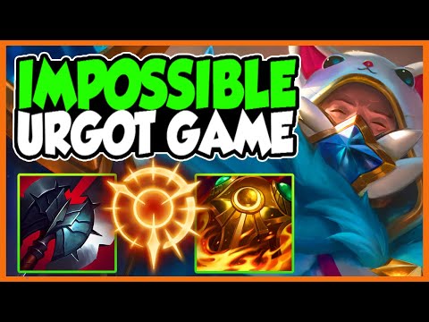 Trying to carry the impossible [Masters Urgot vs Akali] - League of Legends