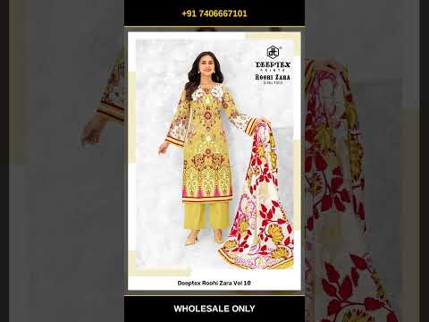 Deeptex Roohi Zara Vol 10 – product video thumbnail