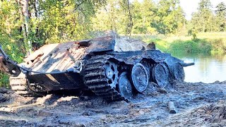 Rare Buried Panther Tank Found In A River!