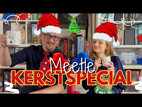 🎄KERSTSPECIAL van MEETLE!🎄 Wij beantwoorden 12 vragen over MEETLE en over BORDSPELLEN!🎅