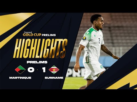 Martinique 0-1 Suriname 