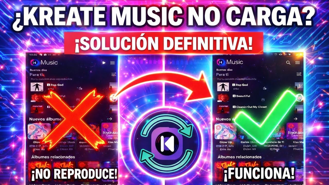Kreate Music no funciona 2026 - Nueva solución para el error de carga