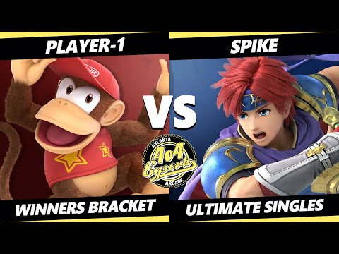 4o4 Smash Night 20 - Player-1 (Diddy Kong) Vs. Spike (Roy) - SSBU Ultimate Tournament