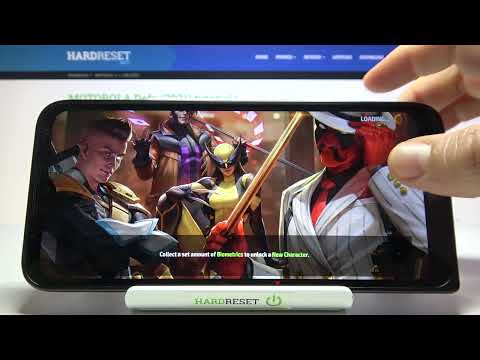 Gameplay of Marvel Future Fight on Motorola Defy 2021 – Efficiency Test
