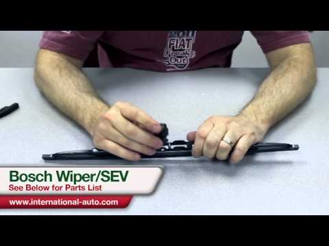 Bosch Wiper SEV adapter Installation - International Auto Parts