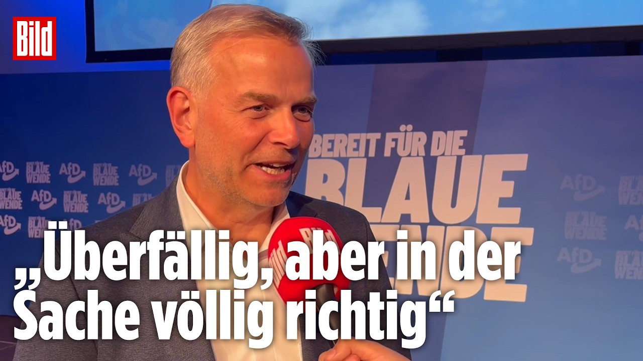 „Mehr als Überfällig“: Leif-Erik Holm von der AfD reagiert auf den Tankrabatt