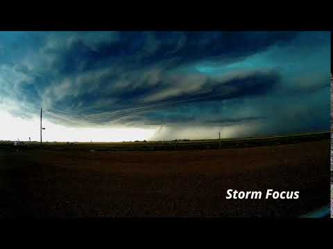 INCREDIBLE Time Lapse Video of Approaching Supercell   AMAZING COLOR