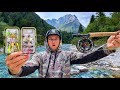 GIANT Trout Fishing 2 DAYS SOLO Exploring Fishing Cooking Trout In Paradise