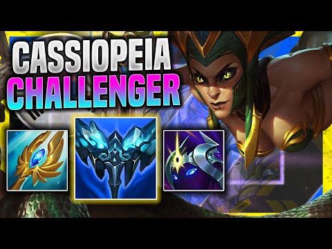 THIS KOREAN CHALLENGER IS A GOD WITH CASSIOPEIA! - Korean Challenger Plays Cassiopeia Mid vs Lucian!