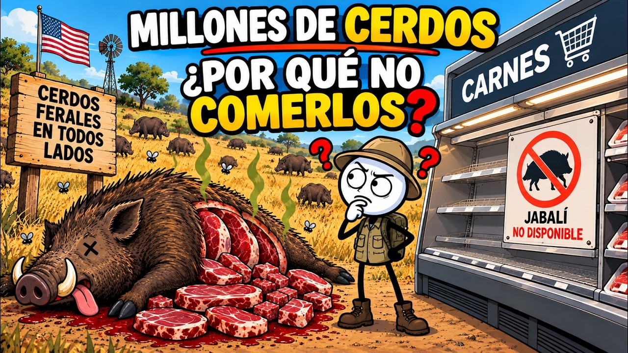 ¿POR QUÉ NO SE COME JABALÍ EN ESTADOS UNIDOS SI HAY MILLONES?