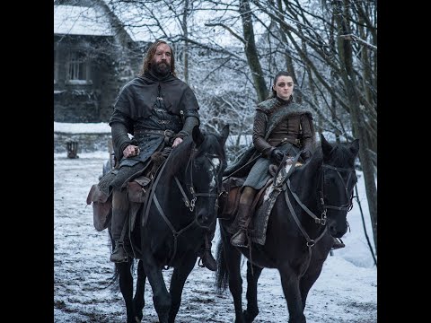 The Hound and Arya Reunite .🤝  😀 #gameofthrones #viral #shorts.