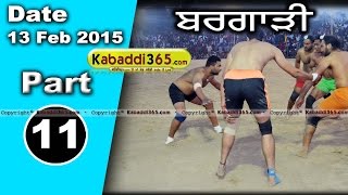 Bargari (Faridkot) Kabaddi Cup 13 Feb 2015 Part 1 by Kabaddi365.com