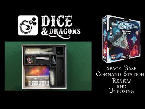 Dice and Dragons - Space Base Command Station Unboxing and Review