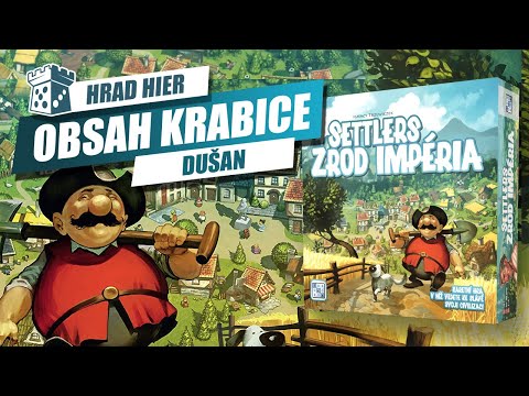 Hrad Hier: Settlers: Zrod impéria - Obsah krabice (Unboxing)
