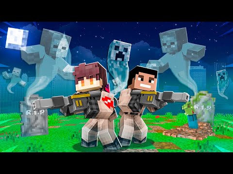 We Became GHOST BUSTERS in MINECRAFT!
