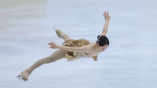 韓国の金彩然 坂本花織に競り勝ち金メダル＝アジア大会フィギュア