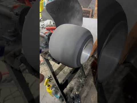 Dirty to Clean Tire  #dirtracing #gokart #tire #tracktac #burrisracing