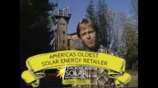 Backwoods Solar - Classic - 1986 Local News Interview