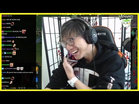 Streamer Is At Work - Don't Bother Him! - Best of LoL Streams #674