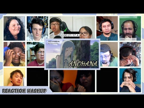 Anohana Ending Scene Reaction Mashup