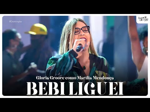 Gloria Groove como Marília Mendonça no #ShowDosFamosos