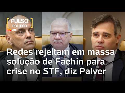 Decisões de Fachin para conter crise no STF foram rejeitadas por 89% nas redes, diz pesquisa
