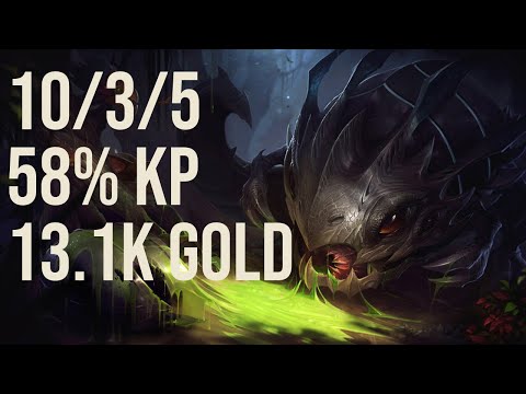 1031Man Kog'Maw Bot vs Jinx EUW 11.10 Challenger Replay