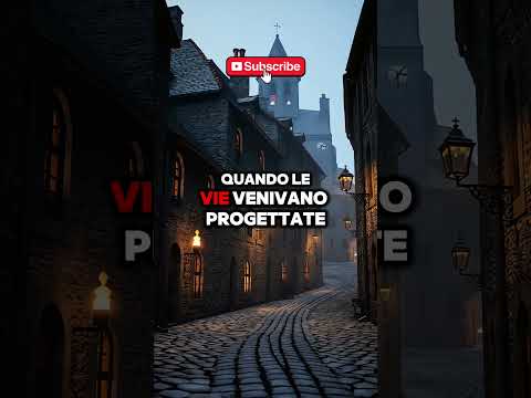 🏰 Perché le strade medievali sono così TORTUOSE? Il motivo è GENIALE!