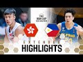 Hong Kong 🇭🇰 vs Philippines 🇵🇭 | Extended Highlights | FIBA Asia Cup 2025 Qualifiers