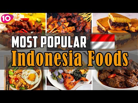 Discover the Top 10 Most Popular Foods in Indonesia || Authentic Indonesian Cuisine Guide 🇮🇩
