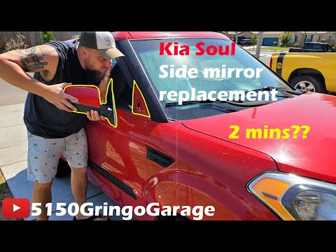 Kia Soul side mirror replacement