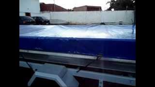 Capa para embarcações de alumínio