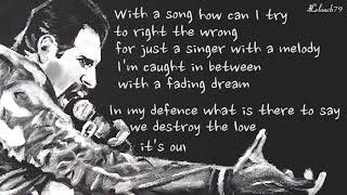 In my defence (lyrics) - Freddie Mercury