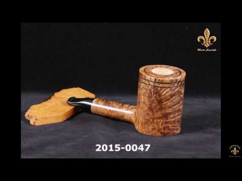 2015-0047 "Poker" briar pipe Mastro Grandolfo