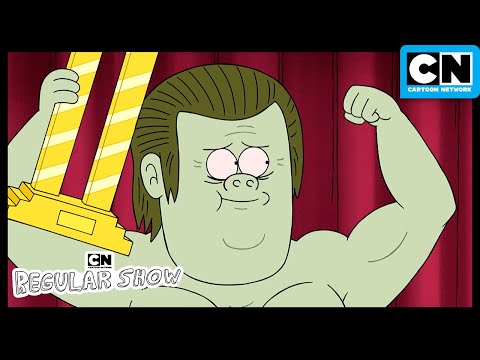 Cartoon Muscle Men
