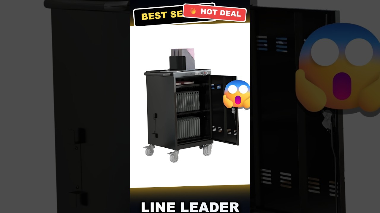 Line Leader 30-Device Charging Cart Tested: Worth It for Schools & Offices?