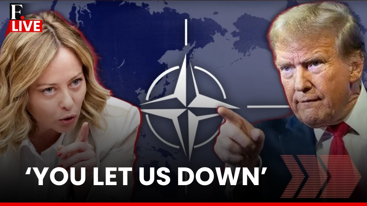Trump Calls Out Meloni Over Iran War, Says 'Disappointed' With NATO  | LIVE