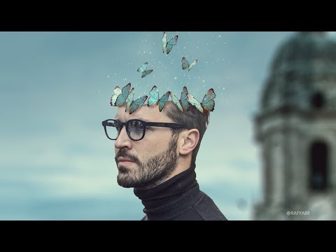 Neon Glow Effect Portrait Photoshop Tutorial