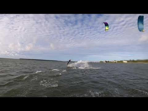 flat water kiteboarding - Estonia 2020