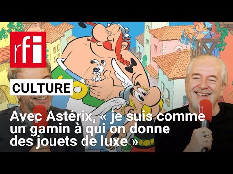 Fabcaro (scénariste) : avec Astérix « je suis comme un gamin à qui on donne des jouets de luxe »