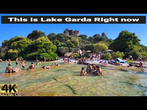 Sirmione, Italy Now 🇮🇹 | 4K Walking Tour of Lake Garda’s Busiest Town