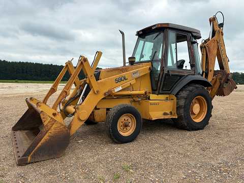 1999 Case 580-L EROPS Loader Extendahoe (6,878 Hours)