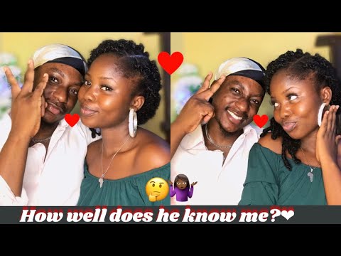 Boyfriend Tag😍 He exposed me😩😪🥺 How well does he know me?🤷🏾‍♀️🤔