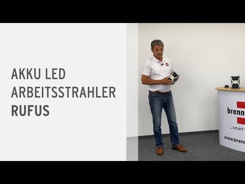 Akku LED Arbeitsstrahler RUFUS 3000 MA, 3000lm, IP65 | brennenstuhl®