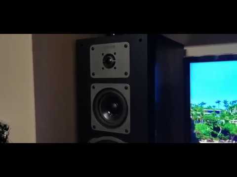 Sound test Yamaha A-520 amplifier + Quadral Phonologue ODIN